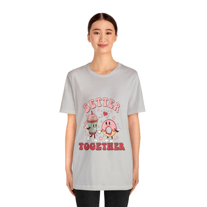 Better Together Donut & Drink Short Sleeve Tee