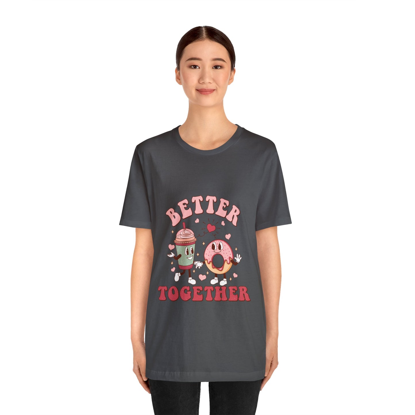 Better Together Donut & Drink Short Sleeve Tee