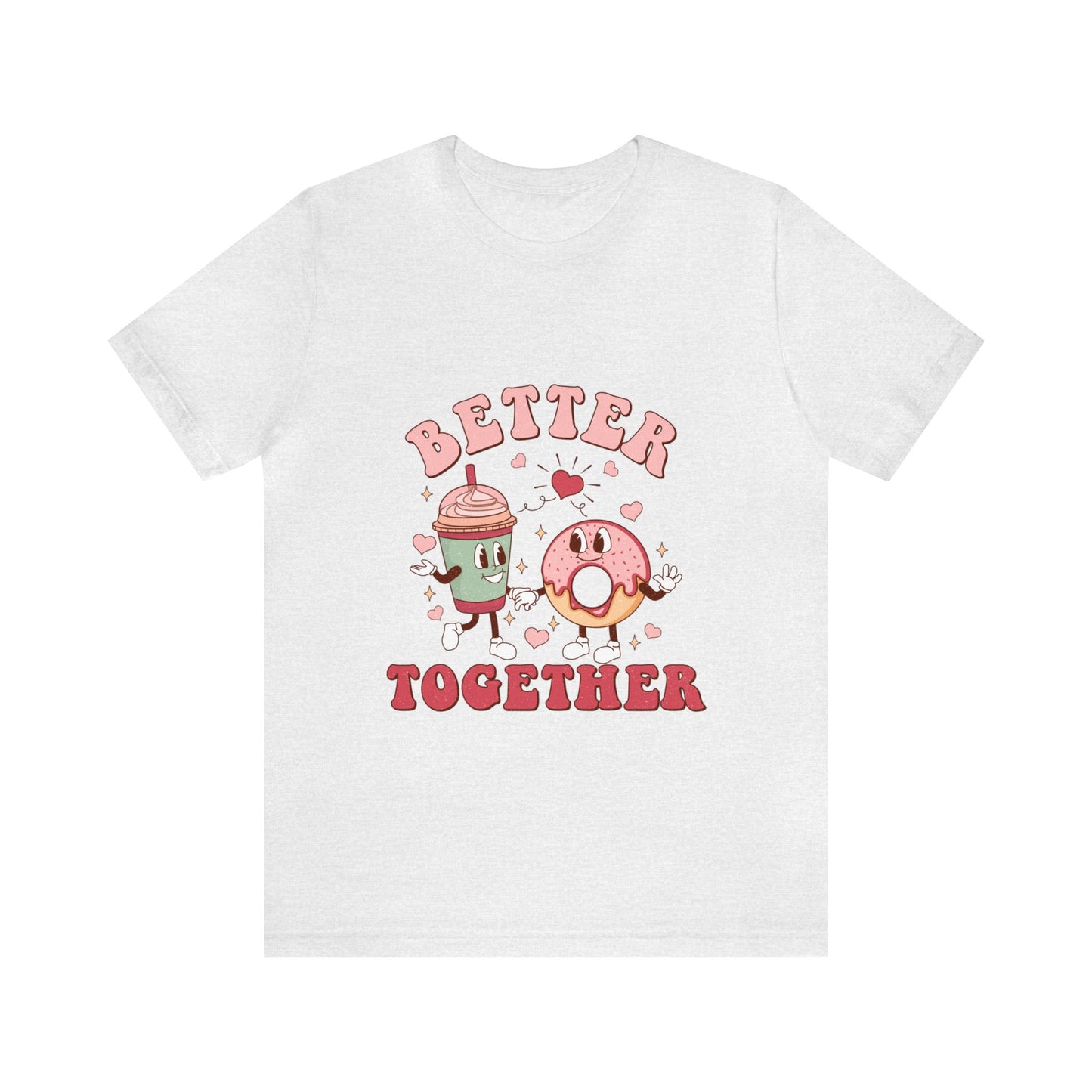 Better Together Donut & Drink Short Sleeve Tee