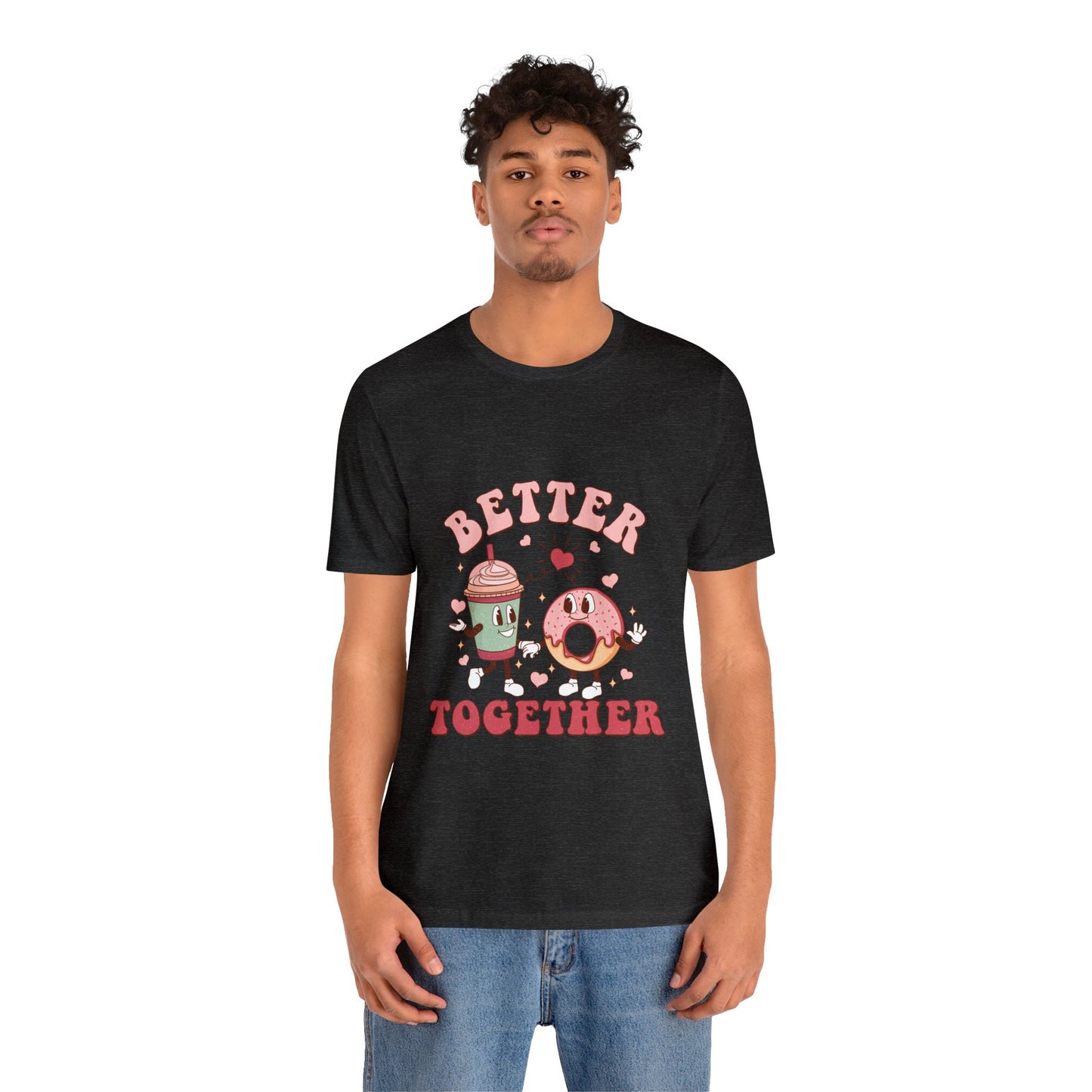 Better Together Donut & Drink Short Sleeve Tee