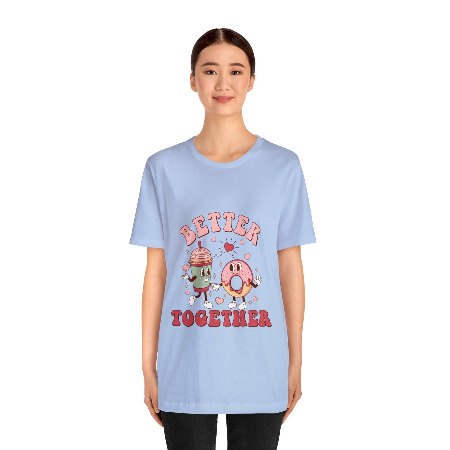 Better Together Donut & Drink Short Sleeve Tee