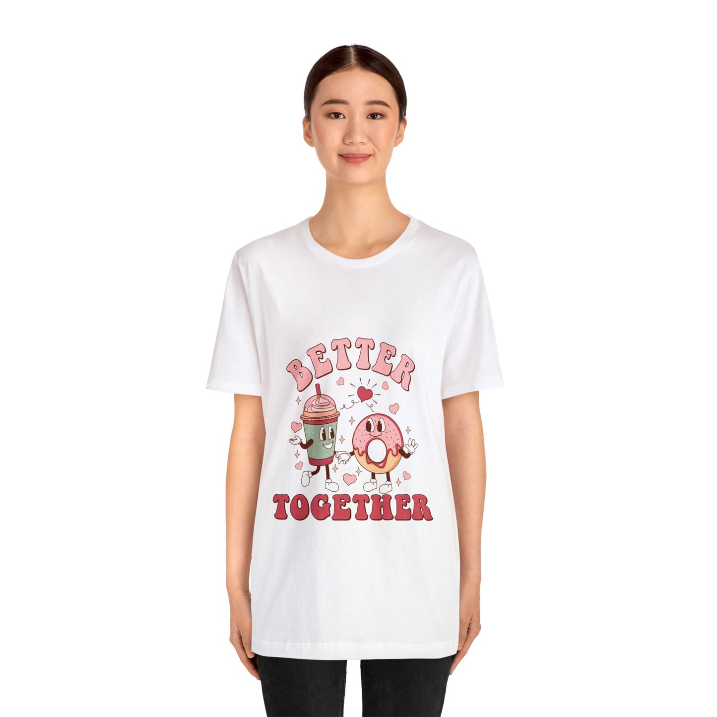 Better Together Donut & Drink Short Sleeve Tee