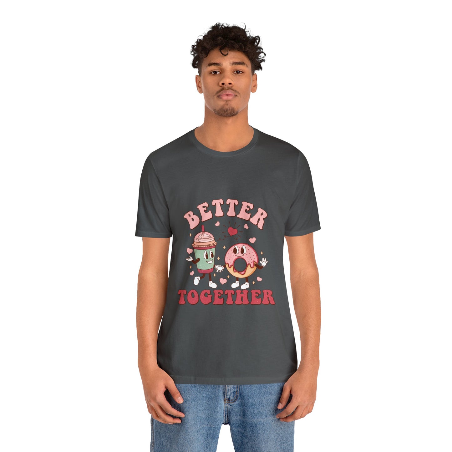 Better Together Donut & Drink Short Sleeve Tee