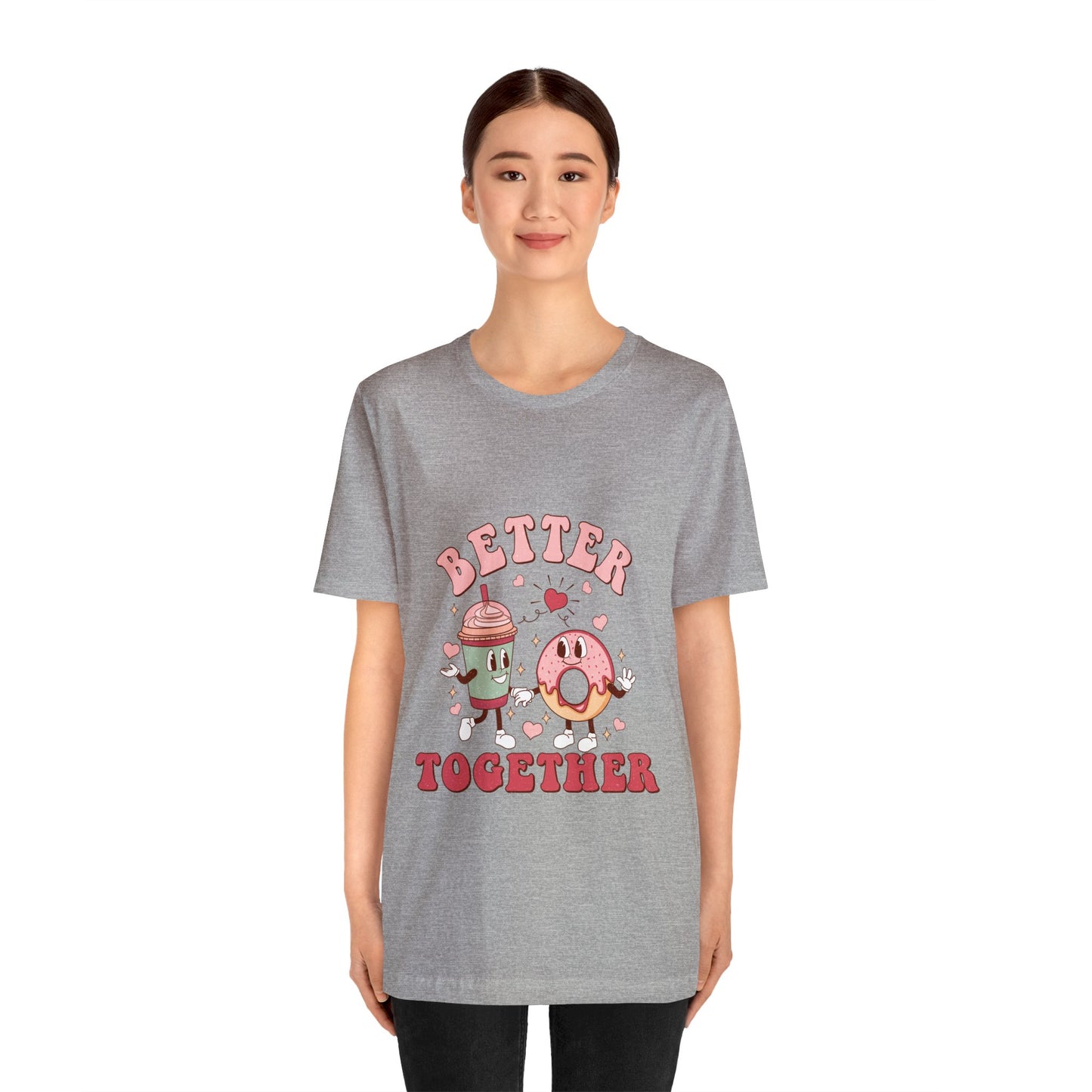 Better Together Donut & Drink Short Sleeve Tee