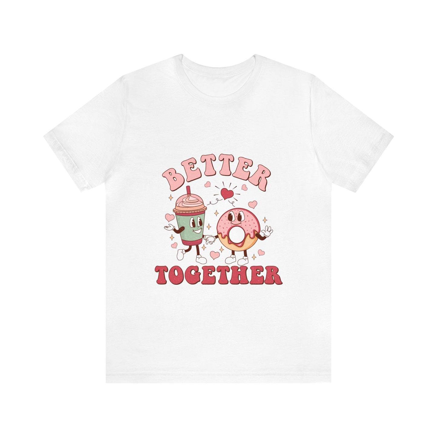 Better Together Donut & Drink Short Sleeve Tee