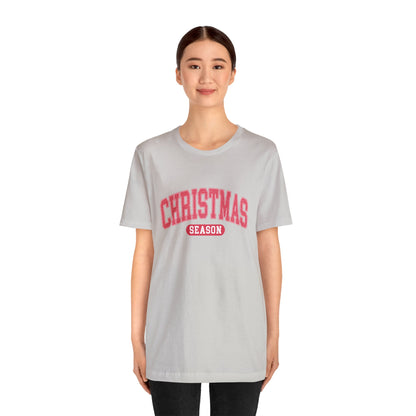 Pink Christmas Season Short Sleeve Tee