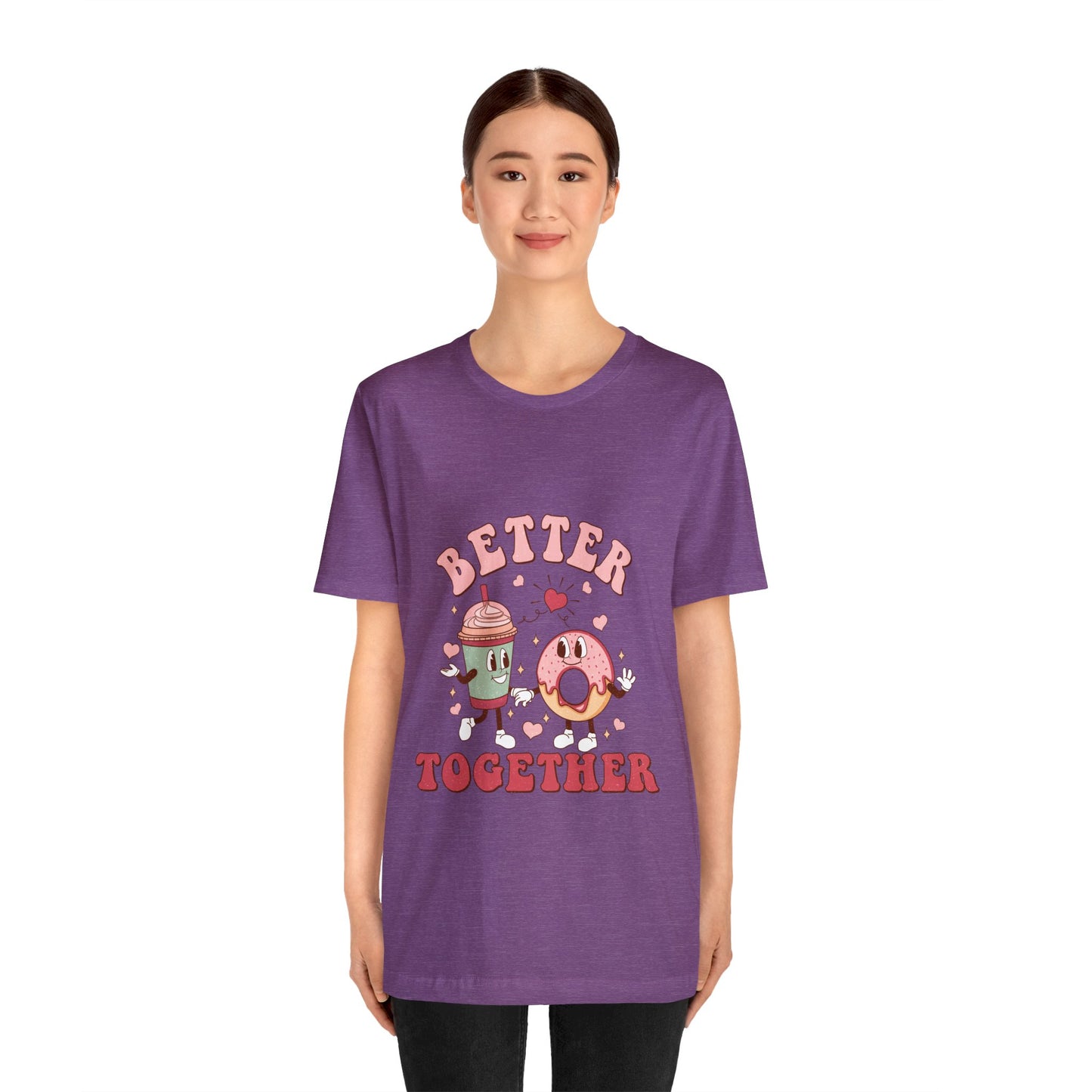 Better Together Donut & Drink Short Sleeve Tee