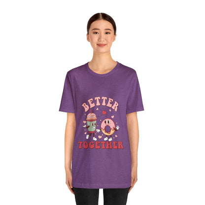 Better Together Donut & Drink Short Sleeve Tee