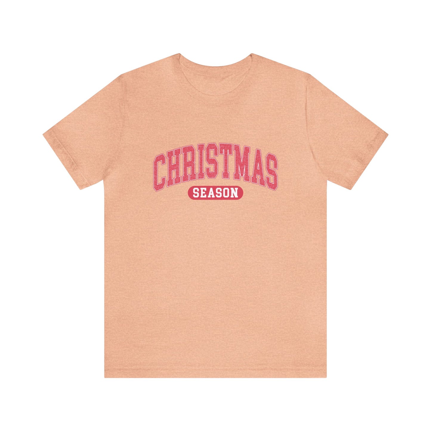 Pink Christmas Season Short Sleeve Tee